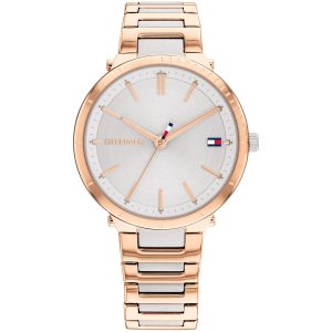 Tommy Hilfiger dames polshorloge 1782406 – rose goud kleur –  3ATM – elegante steel armband
