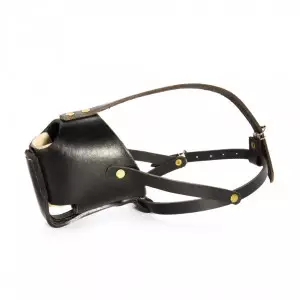 K9 FACTORY Belgische muilkorf met bijtstuk