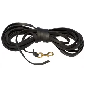 K9 Factory Lederen lange lijn 10 Meter