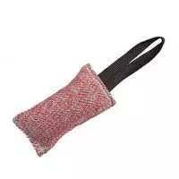 PRIDE Platte puppy bijtworst 2.5 x 10 cm nylon