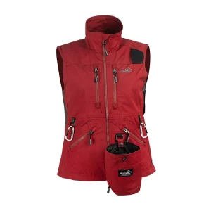 Arrak Competition Vest Dark Red Women