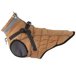 FrostGuard Warme Winterjas Grote Honden – Dikke Fleece Gevoerde Mantel