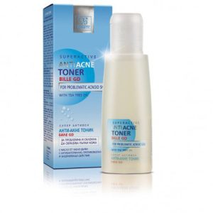 Kruiden Anti-acne gezicht tonic – kamille, citroenmelisse, duizendblad, hydroxyzuren 100ml