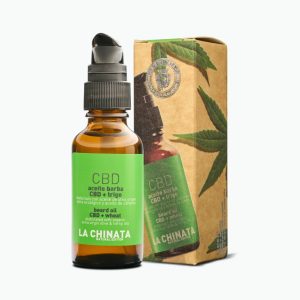 LaChinata CBD Baard olie met Tarwe voor glanzend, gevoed en hersteld baard 30ml