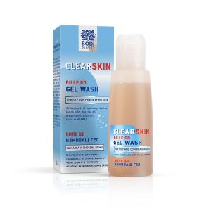 Natuurlijk Clear Skin reinigingsgel – onrustige en vette geïnfecteerde huid – acne – puisten 100ml
