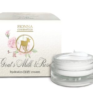 Glad strijkend en voedend dag creme met Geiten melk en Rozen water – herstelt de huid 50ml