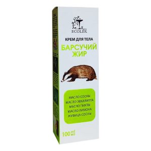 Natuurlijke Bodycrème – Dassenvet – schat voor droge huid – verrijkt met vele extracten en etherische oliën 100 ml