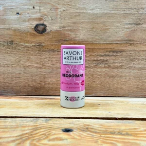 Biologische Vaste deodorant Palmarosa en Geranium – schone compositie – deo stick- handgemaakt in Frankrijk 60gr