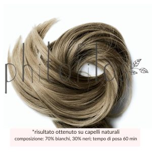 Phitofilos biologische henna verf poeder – Donker asblond kleur – Biondo scuro cenere – voedt en hersteld haar 100gr