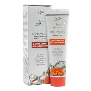 Rijke en natuurlijke Gezicht crème-balsem – met rode kaviaar – voedt – verjongt en regenereert 100 ml