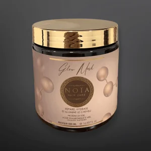 Noïa Luxe Professionele GLANS haar masker – Zijdeproteïne, Hyaluronzuur & Honing 500ml