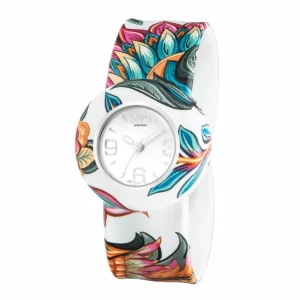 Bill´s Zwitserse Mini Horloge – vrouwen en kinderen – INDY – silicone polshorloge – zonder sluiting