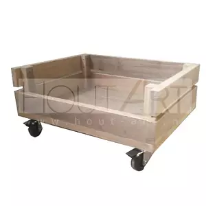 Hondenmand Rollo steigerhout