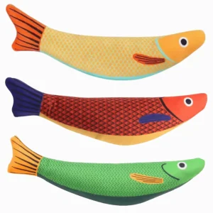 Interactief Vis Speelgoed Kat Met Kattenkruid – Kauwspeeltje Voor Tandenreiniging