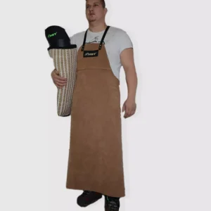 HST Leren schort voor helper