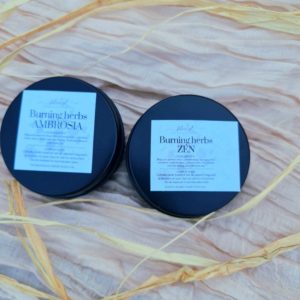 2 potten Handgemaakte losse wierook – bloemen en kruiden – zuivering van de lucht – helderheid en vrijheid 2st