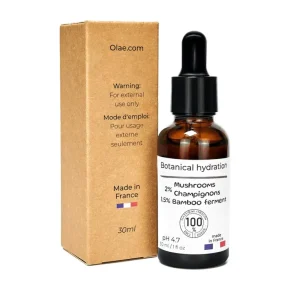 Natuurlijke Botanische diep hydraterende gezicht serum met 2% beta – glucaan uit Paddenstoelen 30ml