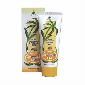 Natuurlijke Lichaam balsem met Gouden Snor en bijengif stijve spieren en gewrichten – 75ml