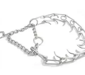 PRIDE Prikhalsband metaal maat S