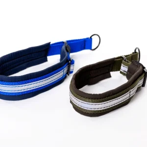PRIDE Verstelbare zachte nylon halsband REFLECTEREND