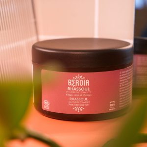 Cosmos gecertificeerd Biologisch Rhassoul klei poeder – zachte was – geschikt voor huid – gezicht  en haar 150gr