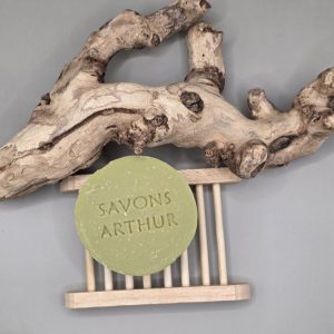 Biologische Marseille Ambachtelijk Scheerzeep met biologische olijfolie en zeep houder gratis