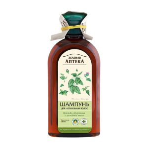 Natuurlijke versterkend shampoo met brandnetel en klisolie – hersteld en voorkomt haar verlies 350ml
