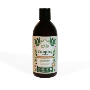 Cosmos gecertificeerd Biologisch Aleppo zeep shampoo en conditioner voor vet haar – laurierbessen – Brandnetel – antibacteriële en schimmelwerende eigenschappen 300ml