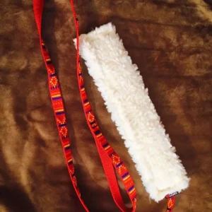 PRIDE bijtlap aan lijn pile fleece