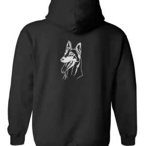 DOGS4ME Hoodie HEAD MALINOIS