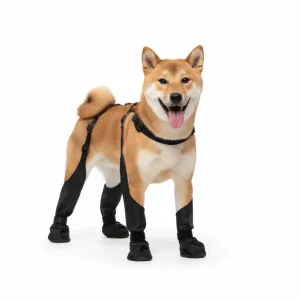 SteadyStride Anti-Slip Hondenschoenen – Waterdichte Laarsjes Met Ophangsysteem