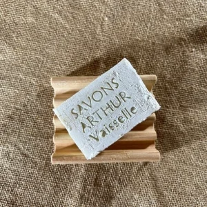 Savons Arthur Organische Vaste afwas met biologische kokos olie – geen vlekken op boorden – geen verstopping 200gr