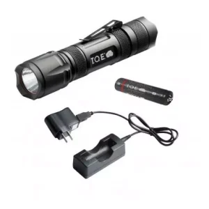 TOE Oplaadbare-Tactical-Light 220-Lumen-interventielamp